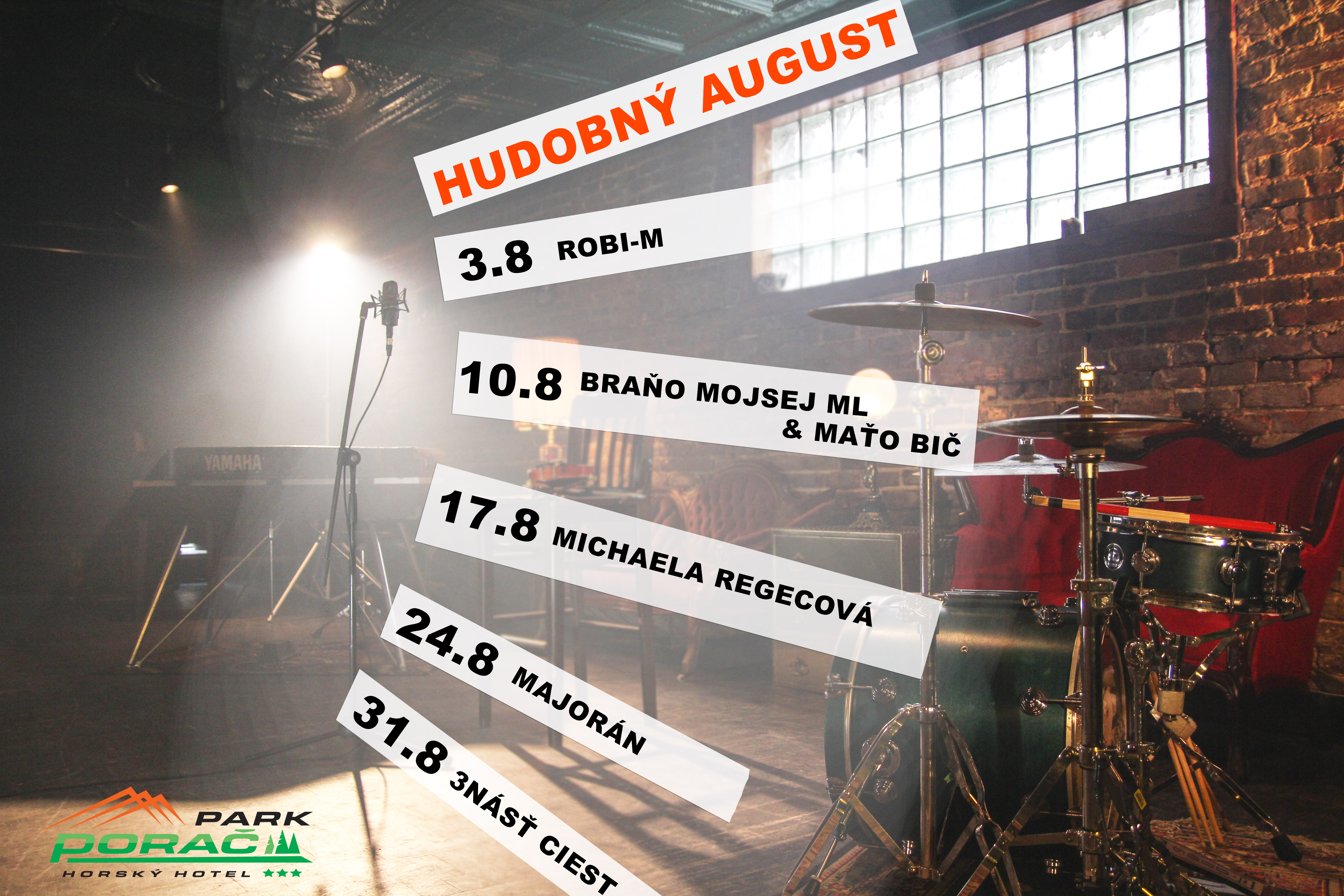 hudobny august
