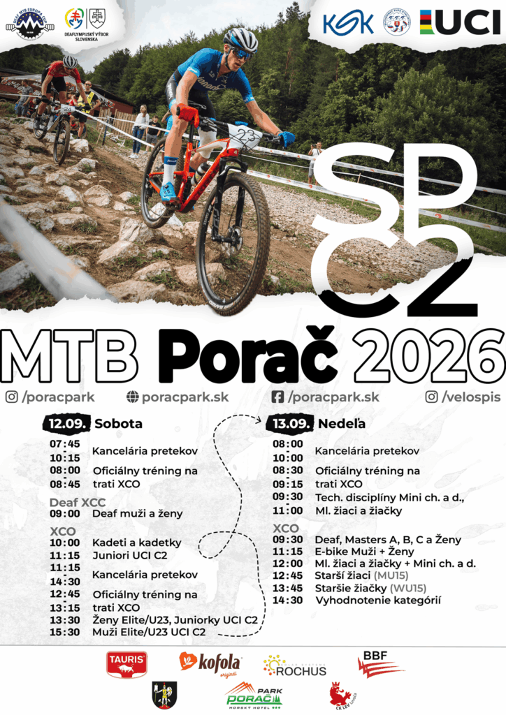 MTB Poráč 2026 - Od 11.9. do 13.9.2026